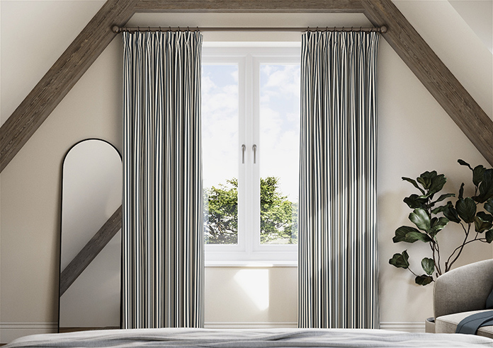 The British Stripe Co. Catherine, Polzeath No.1 - Made to Measure Curtains - Image 3